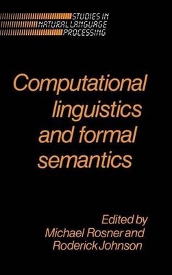 Computational Linguistics and Formal Semantics - 9780521419598