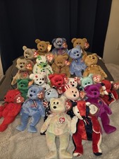 "22 Bear Collection"Ty Beanie Babies Mint Condition