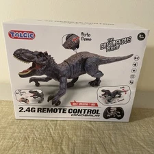 Talgic 2.4G Remote Control Dinosaur Mist Spraying T-Rex Roar Remote Control NEW