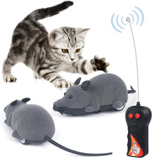 Juguete de rat n de rata con control remoto para juguete interactivo para gatos