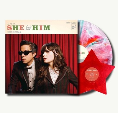 SHE & HIM A Very She & Him Christmas Blood Records Vinyl  /1000 