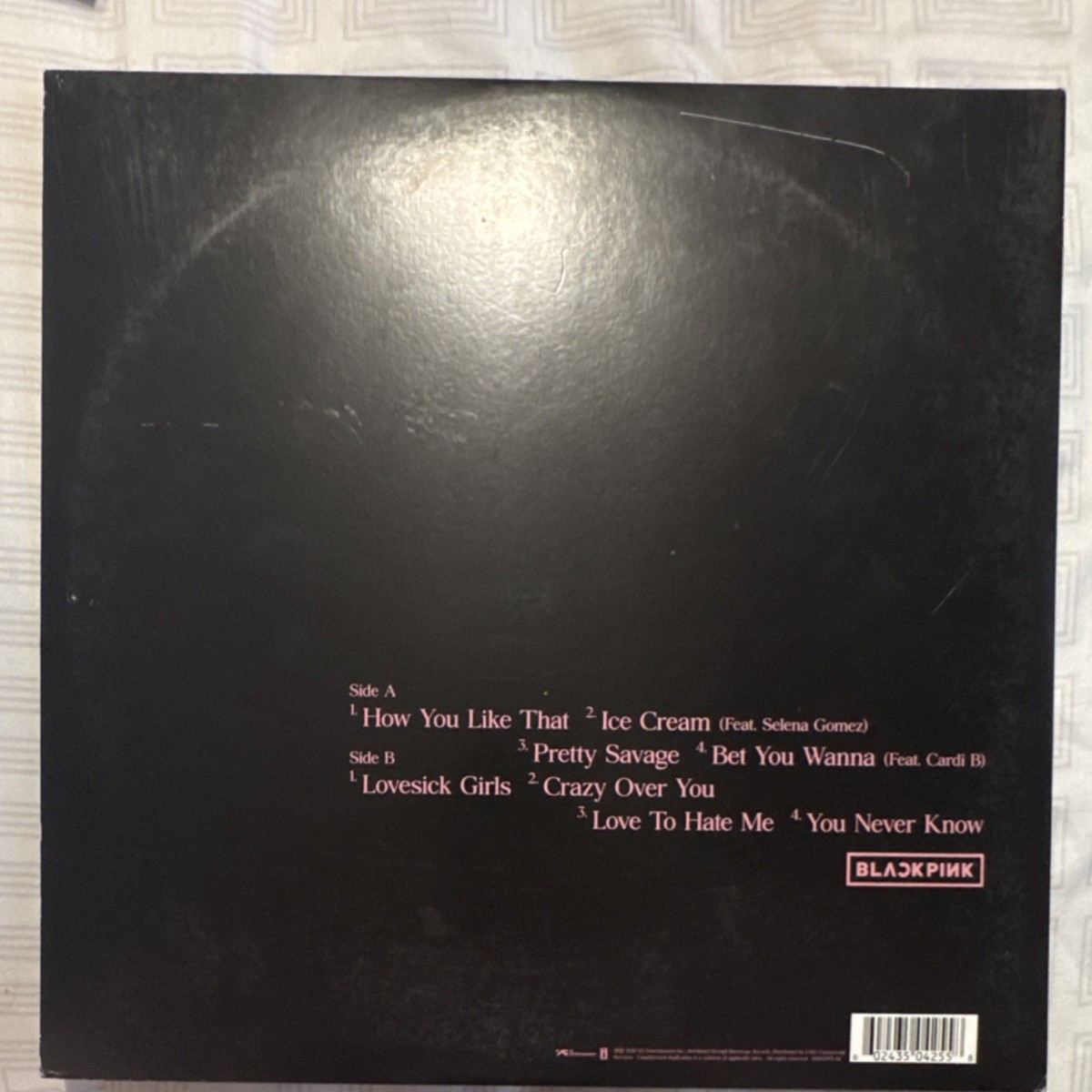 BLACKPINK The Album Limited Edition Pink Vinyl LP 12