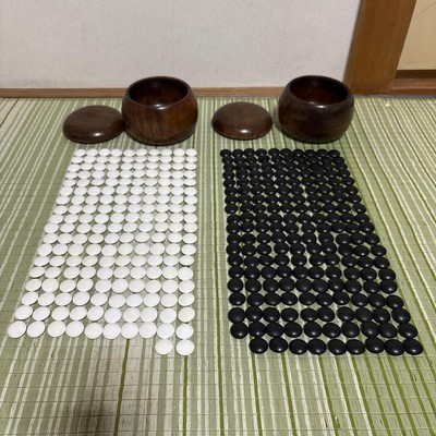 Yoyo YYF Go Go St Clam Nachi Black No 35 182pcs White 189pcs Used yyf