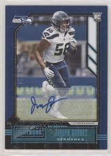 2020 Panini Playbook Rookies Platinum Signatures 39/49 Jordyn Brooks Auto 1b8