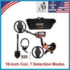 7 Modes Metal Detector for Adults Kids Waterproof with LCD Display Adjustable