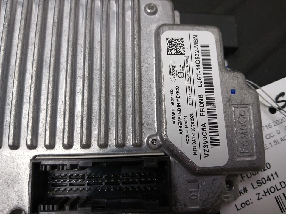 2020 Ford Escape Sync Module Chassis ECM 3046843 - Image 2 of 4