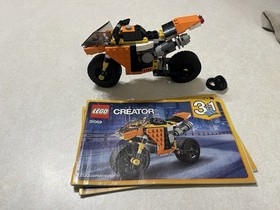 LEGO Creator Sunset Street Bike 31059 Complete Set with Instructions