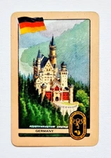 SWAP PLAYING CARDS ~ GENUINE COLES SWAP CARD OLYMPIC LANDMARK NAMED GERMANY /2