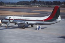 Dia JA8804 NAMC YS-11A-500 Japan Air System Flugzeug 35mm gerahmt OP-K12-40