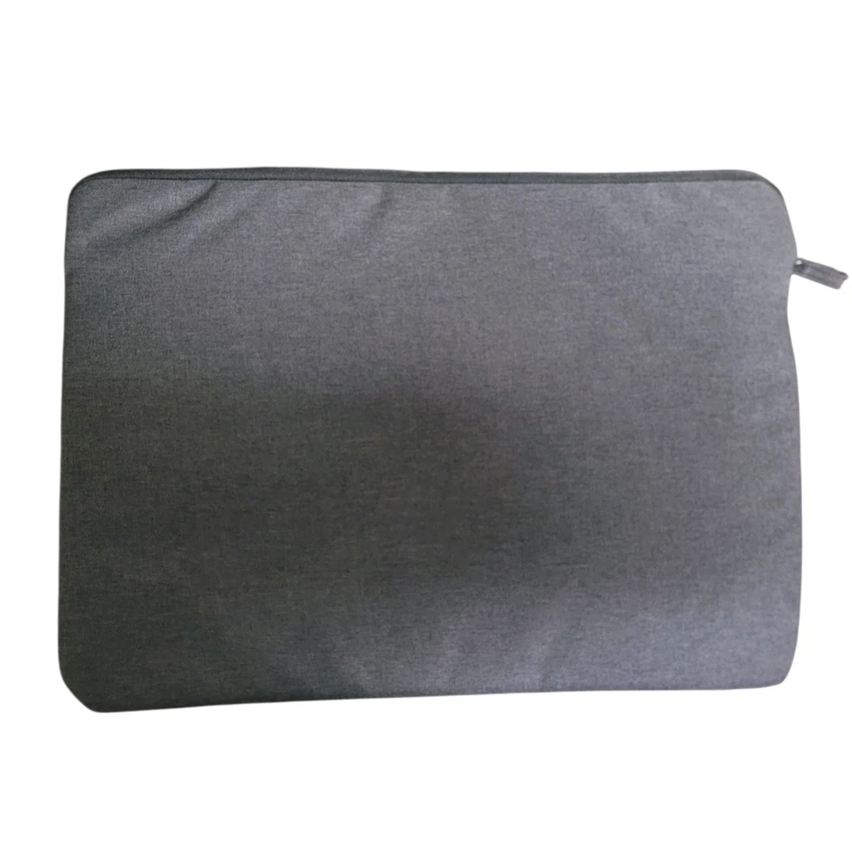 Funda para portátil Acer 13 pulgadas acolchada denim gris oscuro, cremallera frontal Foto 2 de 4