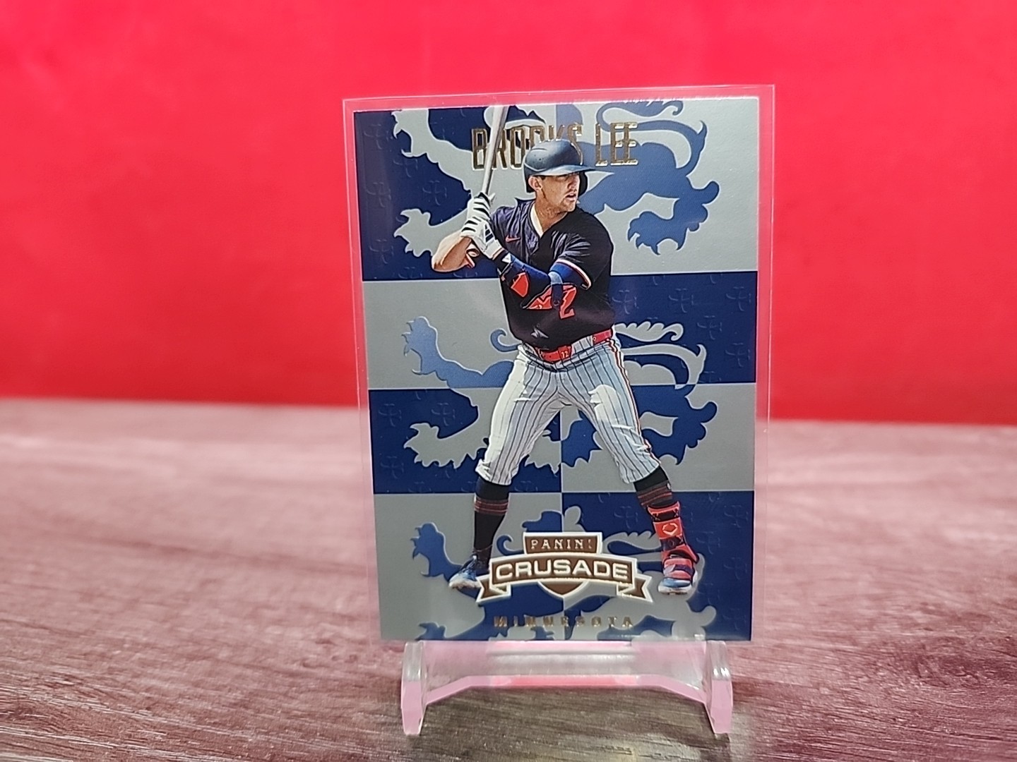 2025 Panini Crusade Silver Brooks Lee #142 Bronze Minnesota Twins