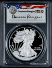 2020-W $1 American Silver Eagle PCGS PR70 First Strike - Cameron Reagan Label