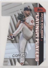 2021 Topps Platinum Players Die-Cuts Justin Verlander #PDC-17 0d6x