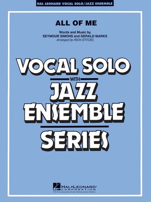 Gerald Marks_Seymour Simons | All of Me (Key of F) | Partitur + Stimmen