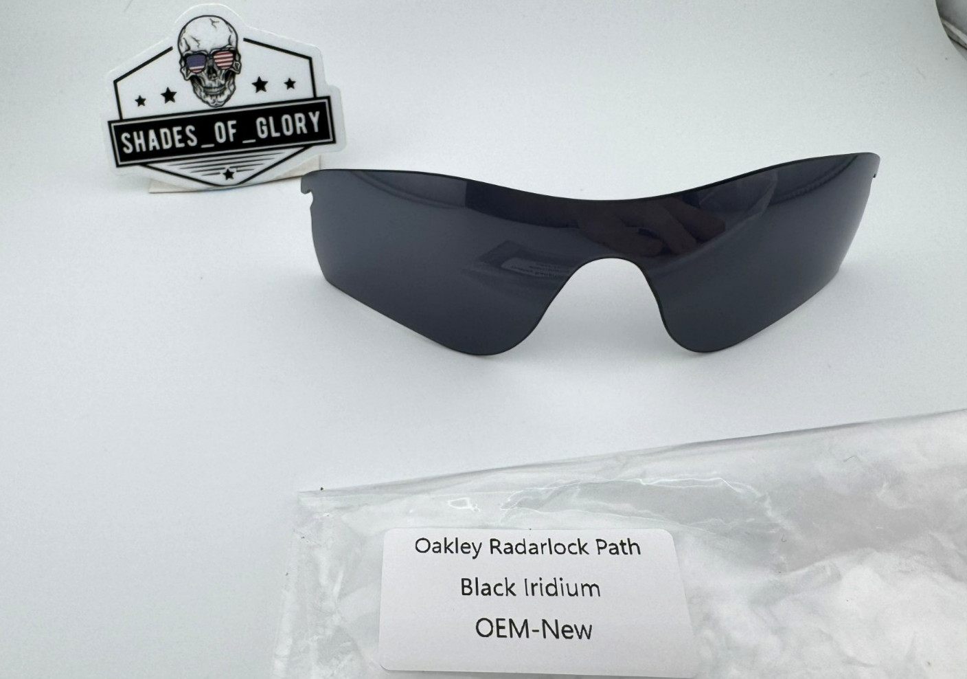 OAKLEY RADARLOCK PATH BLACK IRIDIUM LENS SUNGLASSES AUTHENTIC OEM NEW NOS RARE image 2