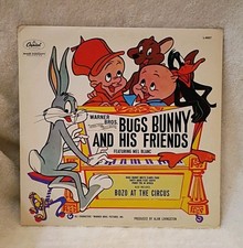 Vintage Bugs Bunny & His Friends Mel Blanc Capitol LP Record L-6957 Vinyl