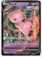 Mew V Holo Ultra Rare SWSH08: Fusion Strike 113/264 NM on eBay
