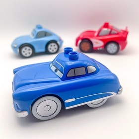 Disney Pixar Cars LEGO Duplo Set 5815 Flo's V8 Cafe Doc Hudson McQueen 2010