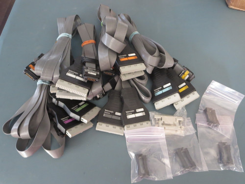 QTY 7 Tektronix TEK P6434 34 Channel Logic Probes TLA600 TLA700 & Misc Accys