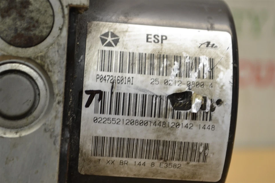 Chrysler Town & Country 2008 bomba ABS freno antibloqueo 04721601AI módulo 500-2E3 Foto 2 de 4