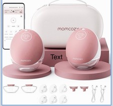 Momcozy M9 Wearable Breast Pump, Hands-Free App Control, Mobile Flow