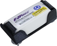 EZ Pass and I-Pass Toll Transponder Holder - High Temp - Black 1 Pack