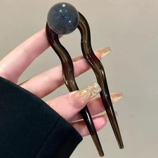 1/4PCS U Shaped Hairpin French Style Hair Pin Hair Stick Hair Fork Stick Pins