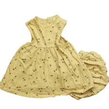 Rylee + Cru Layla Mini Dress Shell Ditsy Baby Dress Size 0-3 Months