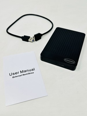 250GB Portable External Hard Drive HDD USB 3.0 in 2.5'' Tianken External Case