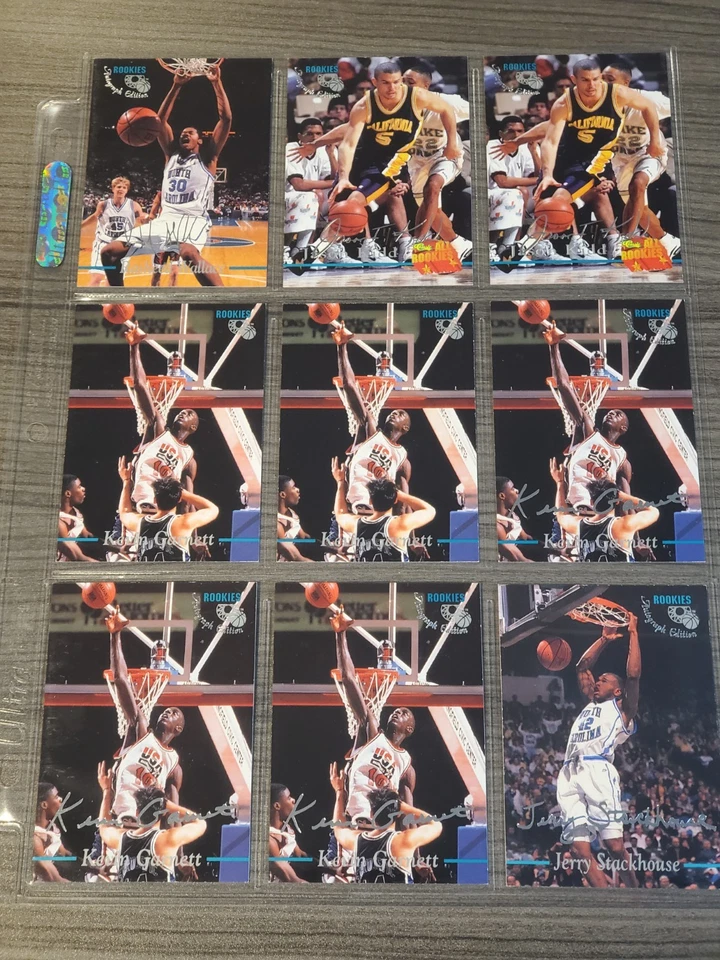 Lote de tarjetas de baloncesto clásicas - 82 tarjetas - Shaquille O'Neal, Hill, Penny - RC Foto 3 de 4