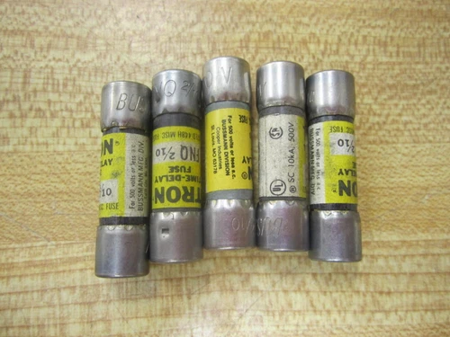 Bussmann FNQ-2/10 Tron Fuse FNQ210 (Pack of 5)