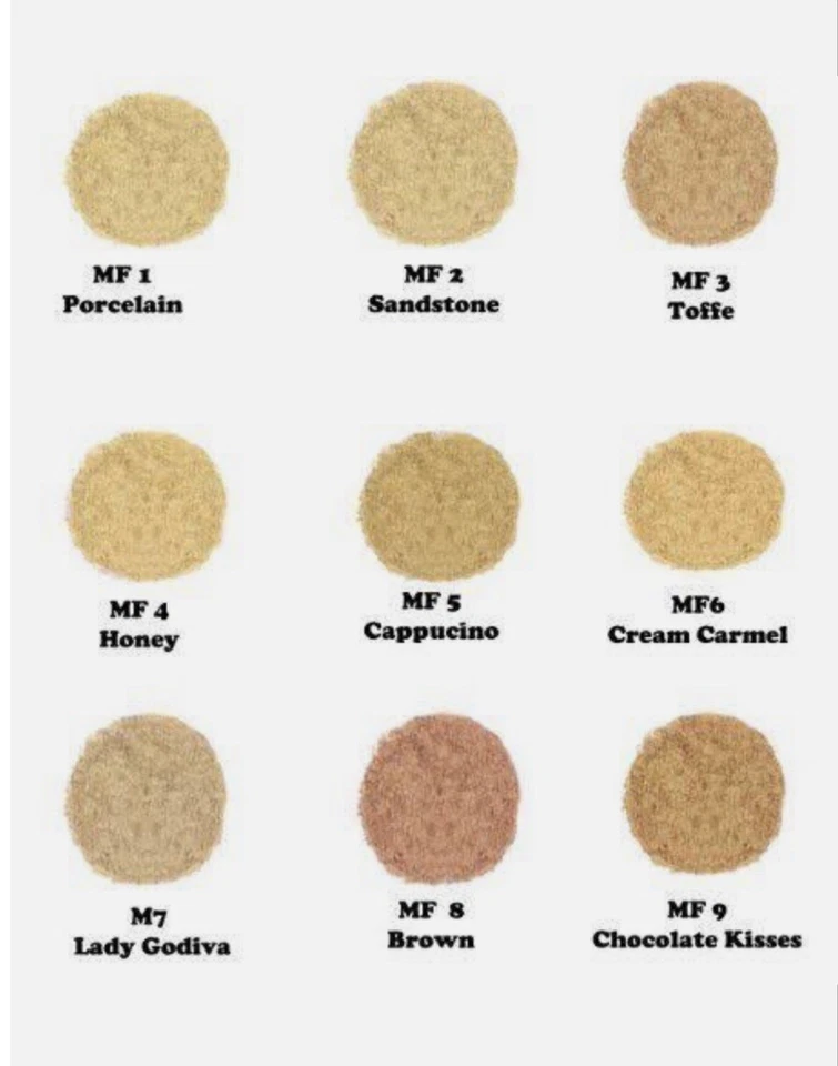 Base Mineral en Polvo MICA BEAUTY 9 Gramos Tamaño Completo Nueva - MF2 Arenisca Foto 3 de 4