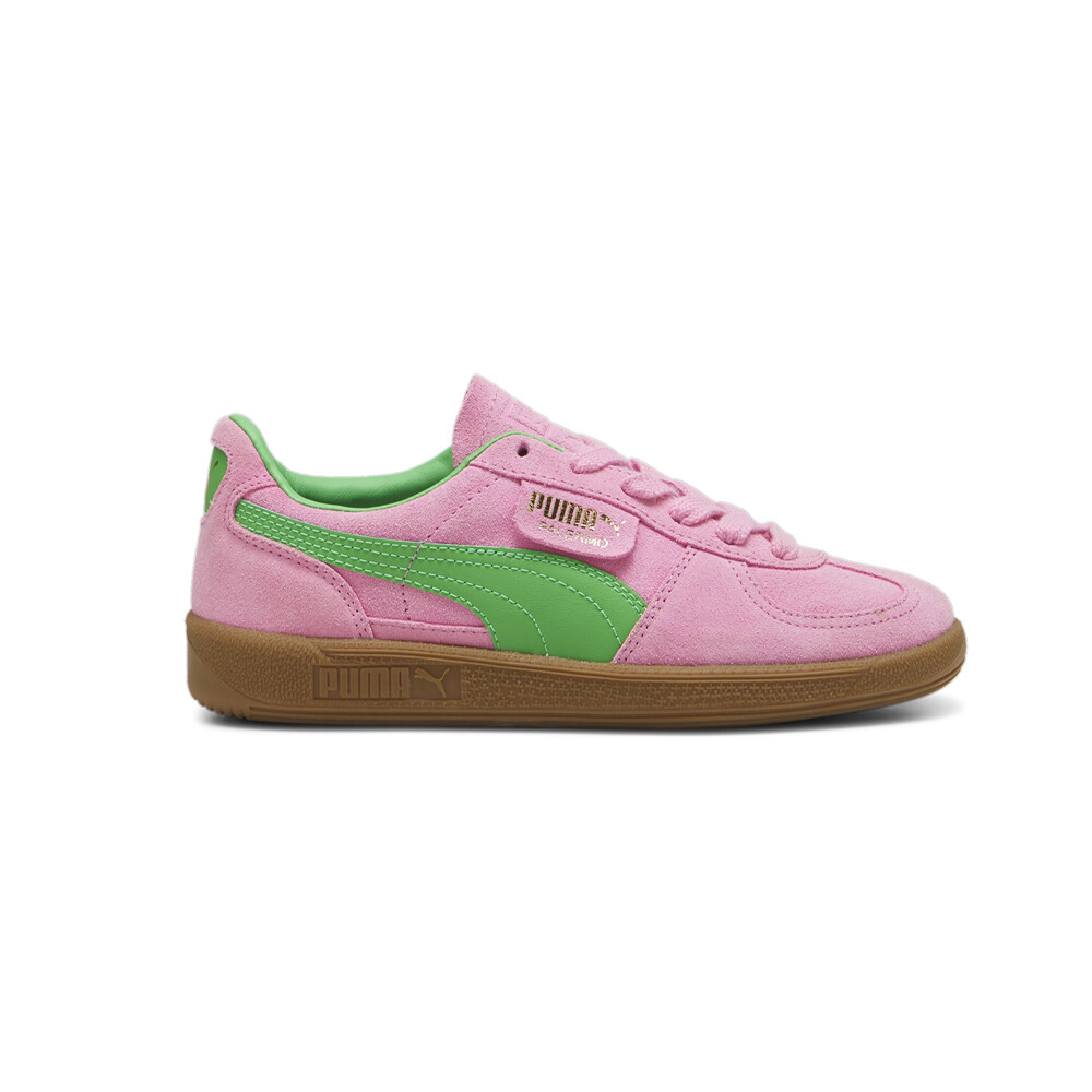 Молодежные розовые кроссовки Puma Palermo Special на шнуровке для девочек Повседневная обувь 39776001