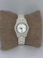 Michael Kors MK5185 Women's White Ceramic Analog Dial Quartz Wrist Watch WFH215