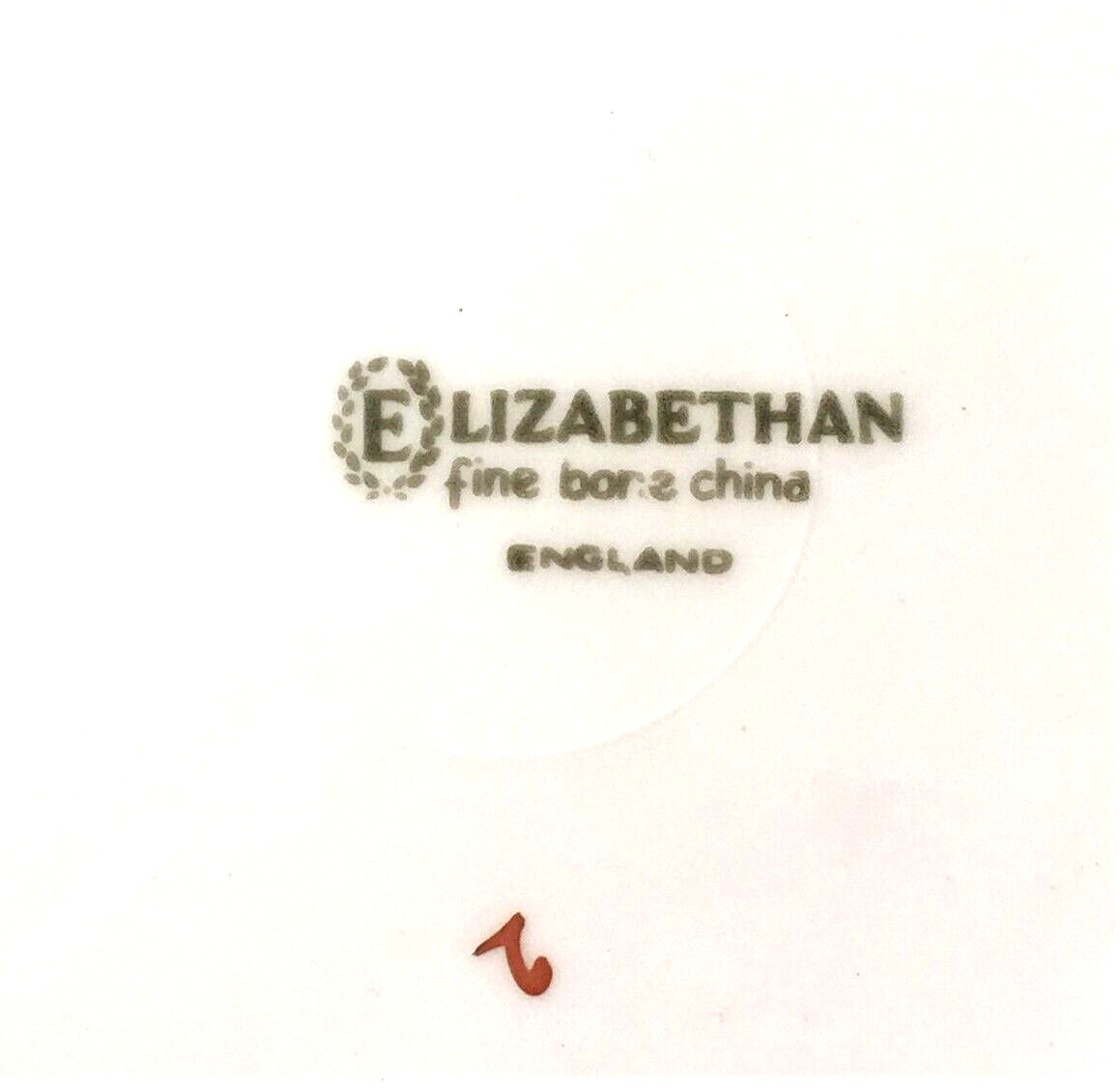 VINTAGE ELIZABETHAN FINE BONE CHINA ENGLAND ROSE PATTERN FLUTED TRIO