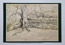 Carte " Old Man Willow " de The lord of the rings de J. R. R. Tolkien, de 1978