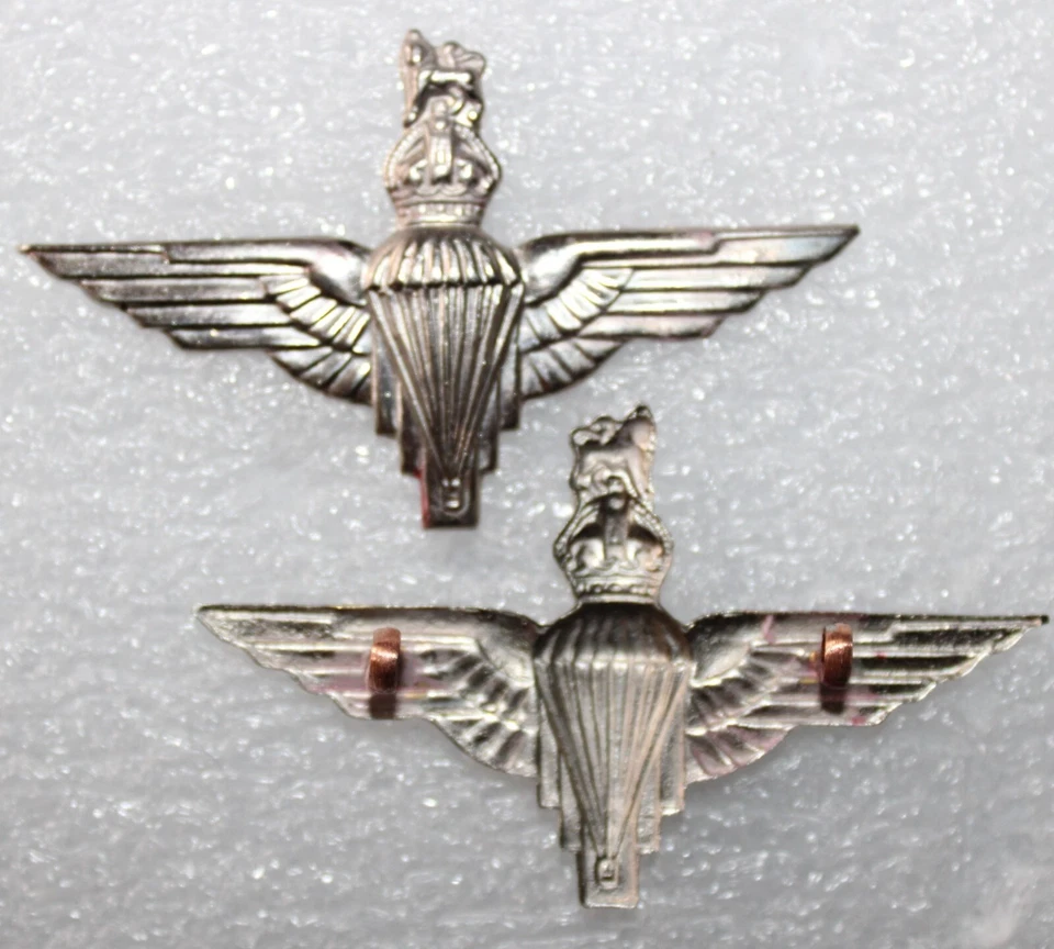 cap badge du parachute régiment ,parachutiste anglais