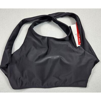 Baleaf Halter Neck Sports Bra Bikini Top Padded Womens Size 34 Black