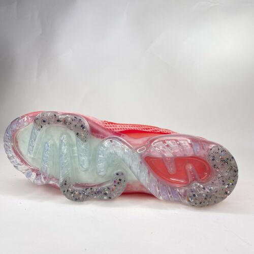 Nike Air Vapormax 2021 FK Coral Red White Shoes Womens 9.5 Mens 8 DC4112-800 - Picture 4 of 7