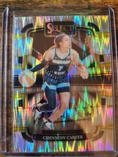2024 Panini WNBA Select Chennedy Carter Silver Flash Prizm #29 Chicago Sky