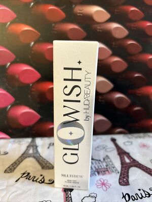 GloWish By Huda Beauty Multi Dew Skin Tint - 1.35oz Full Size Read  Tan 08