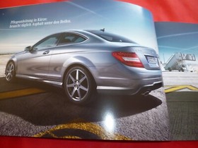 2013 MERCEDES C204 C-CLASS COUPE C 220 CDI - C 63 AMG BROCHURE BROCHURE