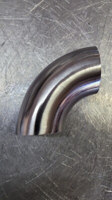 1.75'' inch OD 90 Degree 304SS Mandrel Bend Pipe Tubing Tube Stainless Elbow