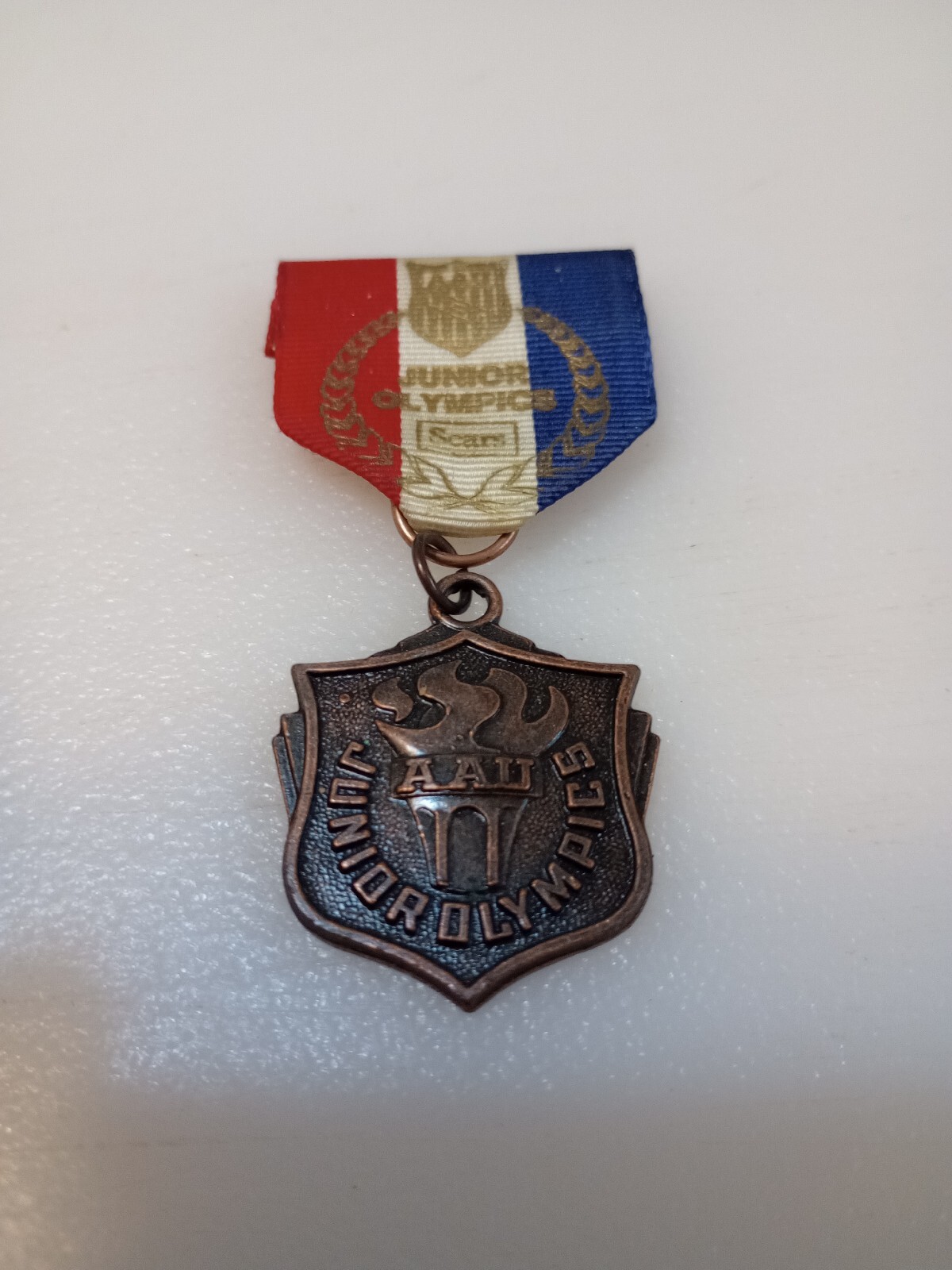 Vintage AAU Junior Olympics Sears Medal BRONZE MEDAL Wilson Trophy Pin eBay