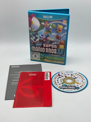 Wii U Nintendo - New Super Mario Bros. U - CIB/PAL
