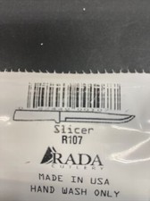 New Rada Knife Cutlery High Carbon Stainless Slicer R107 Made in USA