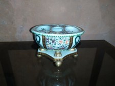 RARE PORCELAIN INKWELL OF