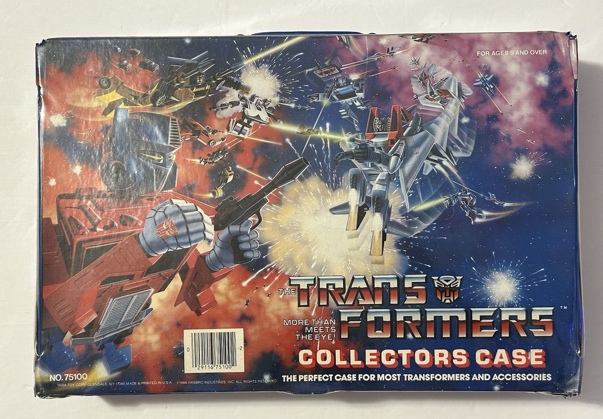 1984 Transformers G1 Collectors Carrying Case Vintage Tara Toy