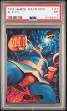 1994 Marvel Masterpieces 122 Thanos PSA 7 Near Mint 🪄 Brand New Slab