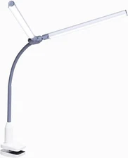daylight DuoPro Clamp LED Lamp - 6,000K, 2,100 Lux at 12", 4 Brightness Levels
